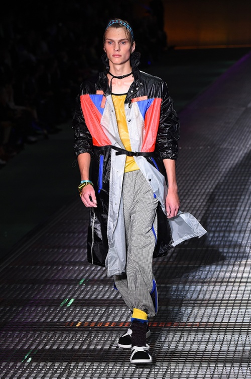 Creation for fashion house Prada during men's spring/summer 2017 (Credit: AFP Photo)